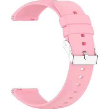 Řemínek na hodinky SmartFit Silikonový řemínek šířka 22mm / růžový / 230257 660562