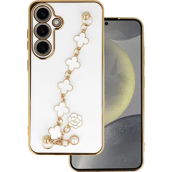 Pouzdro na mobilní telefon Trend Case pro Samsung Galaxy S24 Plus design 3 bílé