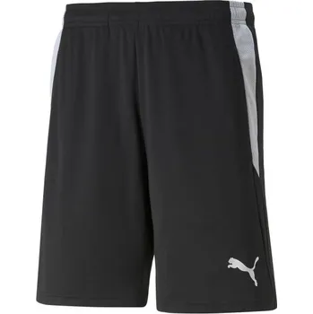 Pánské kraťasy Pánské fotbalové kraťasy Puma TEAM LIGA TRAINING SHORTS L Černá, Šedá