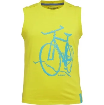 Chlapecké tílko Chlapecké tílko LOAP BOOMAN 122/128 Žlutá, Světle modrá