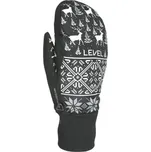 Dámské rukavice Level CORAL XS Černá, Bílá