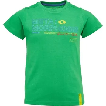 Chlapecké tričko Chlapecké tričko LOAP BOOM 112/116 Zelená, Světle modrá, Žlutá