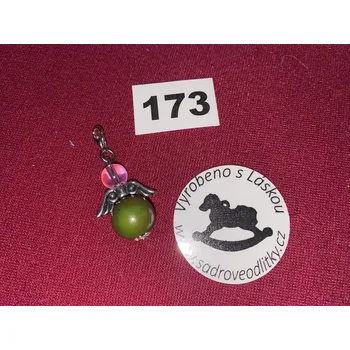 HandMade by VeJa Přívěšek - andílek pro štěstí/radost č.173