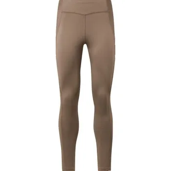 Dámské legíny Dámské legíny Reebok YOGA HR RIB TIGHT XL Béžová