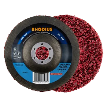 Brusný kotouč RHODIUS Čisticí rouno SVS HD 125 x 22,23 TOPline