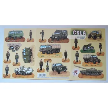 omalovánky Vystřihovánky V - ČSLA