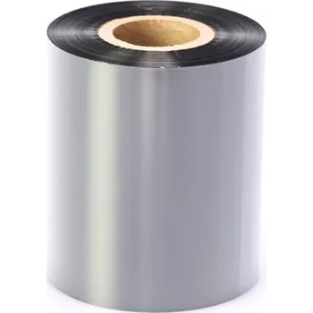 Pásek do tiskárny TTR páska 75mm x 300m, KCVE, černá, OUT, vosk (wax)