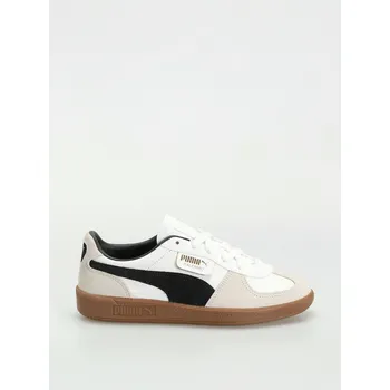 Pánské tenisky Puma Palermo Leather (puma white vapor gray gum) 37.5, bílá
