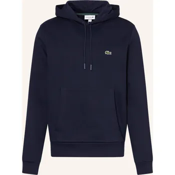 Pánské oblečení Lacoste Pánská Mikina S Kapucí, tmavě modrá, S