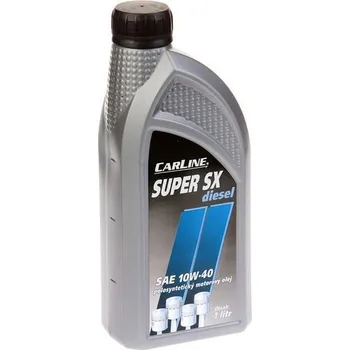 Motorový olej olej motorový polosyntetika 10W40 1 litr CarLine Super SX diesel