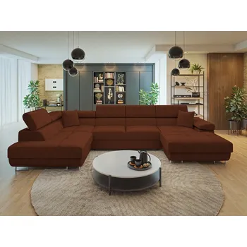 Nábytek Rohová rozkládací sedačka ve tvaru U Torezio Bis S, Potah: Poso 39, Strana: levá MIRJAN 5903211318245