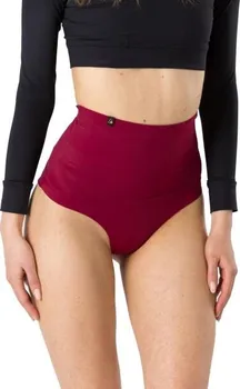 Dámské plavky Dámské stahovací plavecké kalhotky GOLDBEE SHAPEWEAR SWIMWEAR BOTTOMS XS Vínová