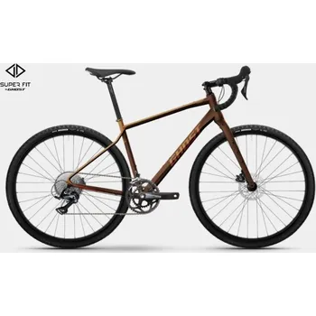 Silniční kolo Ghost Asket AL 2024 (Brown/Metallic Light Beige Matt)
