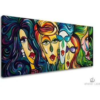 Obraz Autorská reprodukce na plátně ŽENY XOBAM025E1