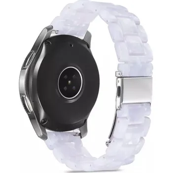 Ostatní příslušenství k chytrým hodinkám eses Řemínek z epoxidové pryskyřice - Bílý perleťový, 18 mm