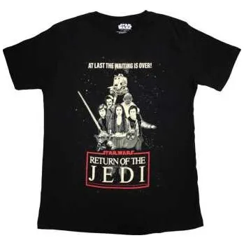 Merch Star Wars: Star Wars Unisex T-shirt: Return Of The Jedi Waiting Is Over (medium) M