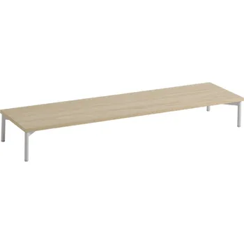 Otoman Muuto Podium pro systém Stacked 131x35, oak/grey