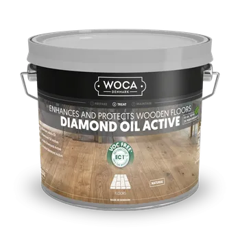 Olej na dřevo WOCA - Interiérový olej - Diamond Active - bílý - 2,5 L
