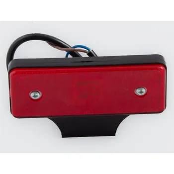 Svítilna svítilna poziční LED červená 110x41 mm s kabelem