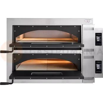 Pec na pizzu Pec na pizza, 2x 4x36 cm, 400 V, 12 kW | GGF, FR-Digital Line