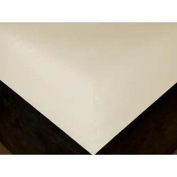 Prostěradlo Brotex Jersey s elastanem 200x200cm barva dle výběru NA VYSOKOU MATRACI Barva: smetanová