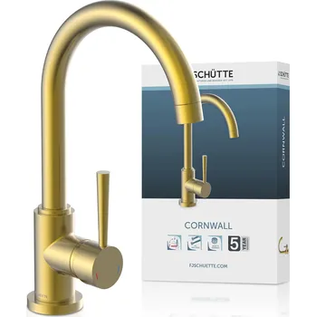 Vodovodní baterie Schütte Kuchyňská baterie CORNWALL (zlatá matná)
