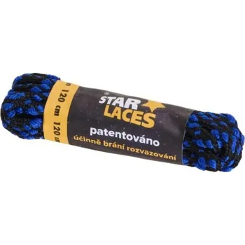 Tkaničky do bot Tkaničky PROMA STAR LACES 180 CM 180 Modrá, Černá