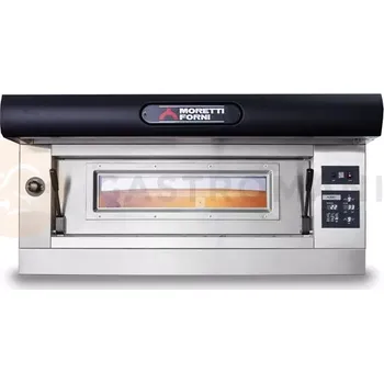 Pec na pizzu Elektrická jednokomorová pec P80 s digestoří a podstavcem | MORETTI FORNI, MFP80M