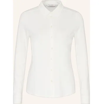 Dámská halenka Marc O'polo Dámská Košilová Halenka Z Žerzeje, bílá, 36