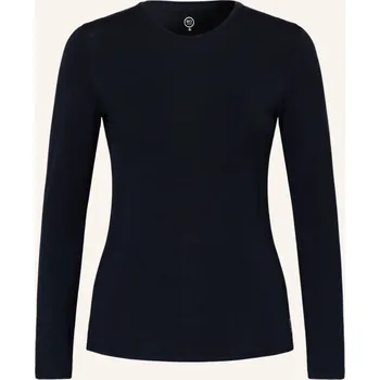 Dámské tričko Boviva Dámské Tričko S Dlouhým Rukávem, tmavě modrá, 44
