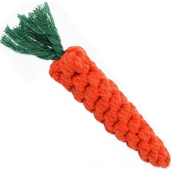Hračka pro psa Hračka DOG FANTASY bavlna - mrkev 20cm