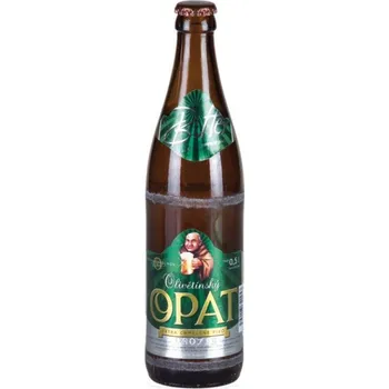 Pivo Opat Olivětinský 3.8%, pivovar Broumov - 0.5L
