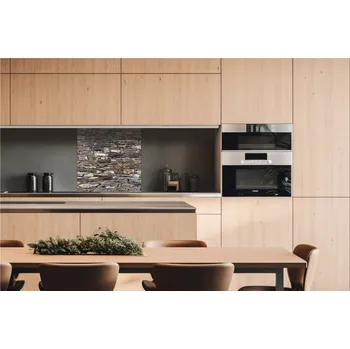 Obklad DIMEX | Dibond za kuchyňskou linku DBW-06060-174 | 60 x 60 cm | Staré cihlová zeď + Dibond deska za kuchyňskou linku DIMEX v rozměru 60 x 60 cm, motiv Staré cihlová zeď