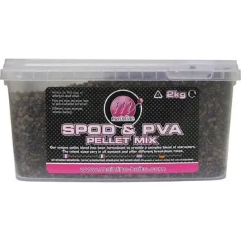 Návnadová pasta a těsto Mainline Pelety Spod PVA Pellet Mix 2kg