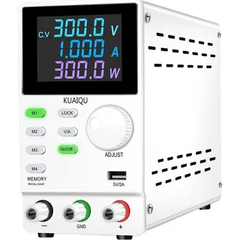 spínaný zdroj Laboratorní zdroj KUAIQU SPPS3001D 0-300V/0-1A, programovatelný