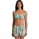 Dámské plážové šortky Arena BEACH XL Bílá, Zelená, Tmavě modrá