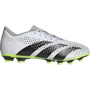 Kopačky Pánské kopačky adidas PREDATOR ACCURACY.4 FXG 8 Bílá, Černá, Světle zelená