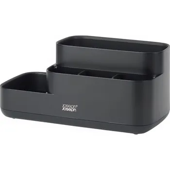 Koupelnová předložka Joseph Joseph Černý plastový organizér EasyStore Caddy