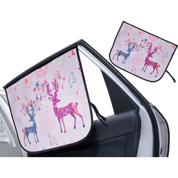Magnetická záclona na okno automobilu jelen