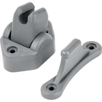 Dveřní aretace s kloubem Barva: Šedá