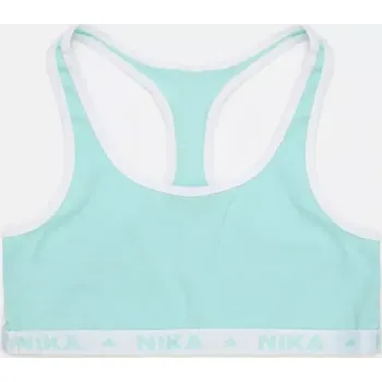 Dívčí podprsenkový top E plus M Nika, zelenkavý