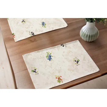 prostírání DARRÉ Bavlněné prostírání na stůl Dary lesa - plody