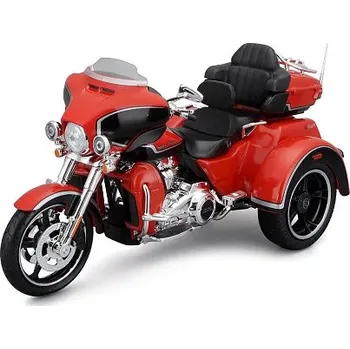 autíčko Maisto Harley-Davidson Trikes - CVO Tri Glide 2021 1:12 oranžová
