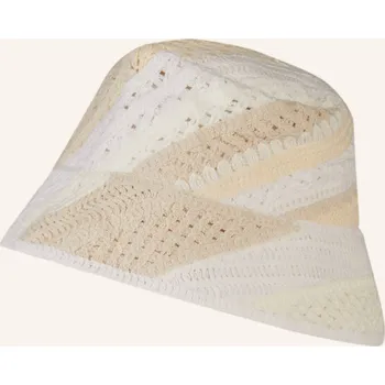 Klobouk Lala Berlin Dámský Klobouk Bucket Hat Hilda, bílá / béžová,...