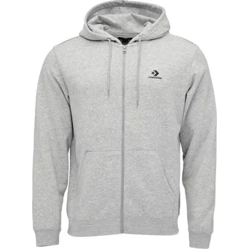 Pánská móda Unisex mikina Converse STANDARD FIT STAR CHEV EMB S Šedá