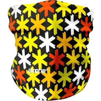 Nákrčník Nákrčník AXONE FLAKE UNI Žlutá, Černá, Mix