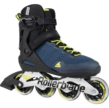 Kolečkové brusle Pánské inline brusle Rollerblade ASTRO 84 SP 25 Tmavě modrá, Černá, Žlutá