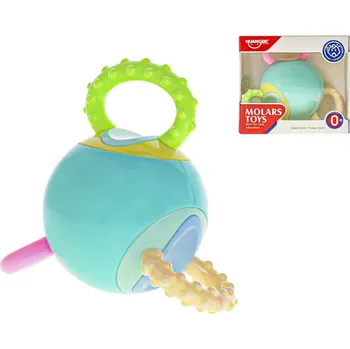 Chrastítko s kousátkem 10,5cm 0m+ v krabičce