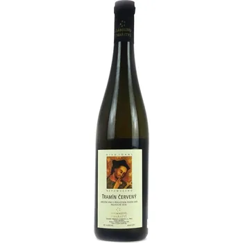 Víno Tramín červený - pozdní sběr - polosuché 11,0% - vinařství Adámkovo - 0.75 l
