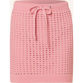 Dámská sukně Mrs & Hugs Dámská Úpletová Sukně S Třpytivou Přízí, růžová, 42